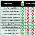 Ashwagandha wspiera relaksowanie Indie Ashwagandha Capsules